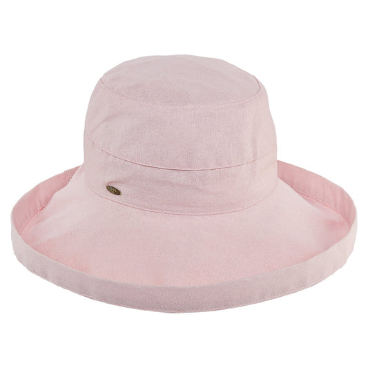 Scala Hats Lanikai Packable Sun Hat - Pink