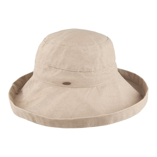 Scala Hats Lanikai Packable Sun Hat - Taupe