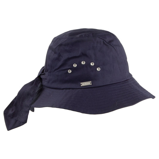 Betmar Hats Knotted Cloche - Navy