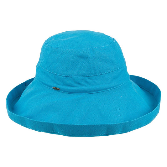 Scala Hats Lanikai Packable Sun Hat - Azure