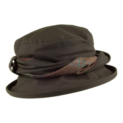 Olney Hats Emma Water Repellent Bucket Hat - Olive