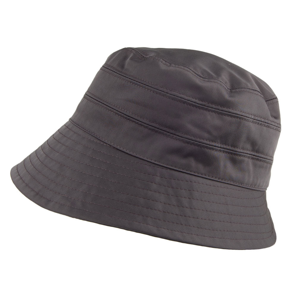 Scala Hats Maggie Nylon Rain Hat - Charcoal