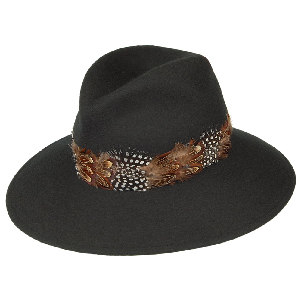 Whiteley Hats Penelope Country Fedora Hat - Forest