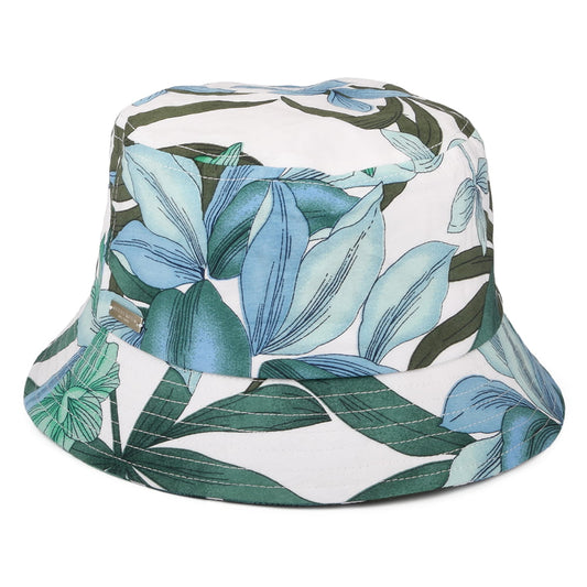 Seeberger Hats Tropical Bucket Hat - White