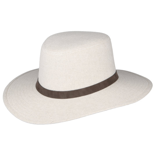 Failsworth Hats Badminton Fedora Hat - Natural