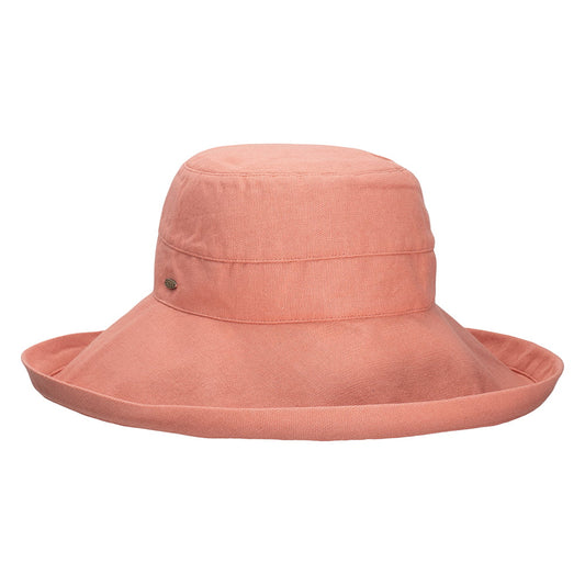 Scala Hats Lanikai Packable Sun Hat - Terracotta