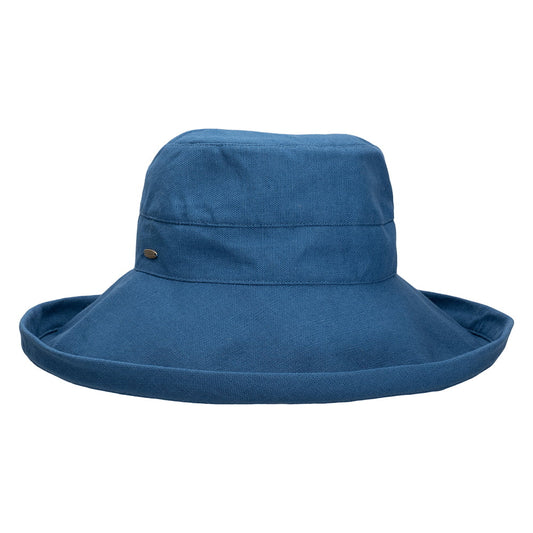 Scala Hats Lanikai Packable Sun Hat - Ocean