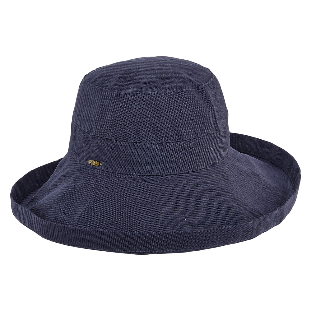 Scala Hats Lanikai Packable Sun Hat - Dark Denim