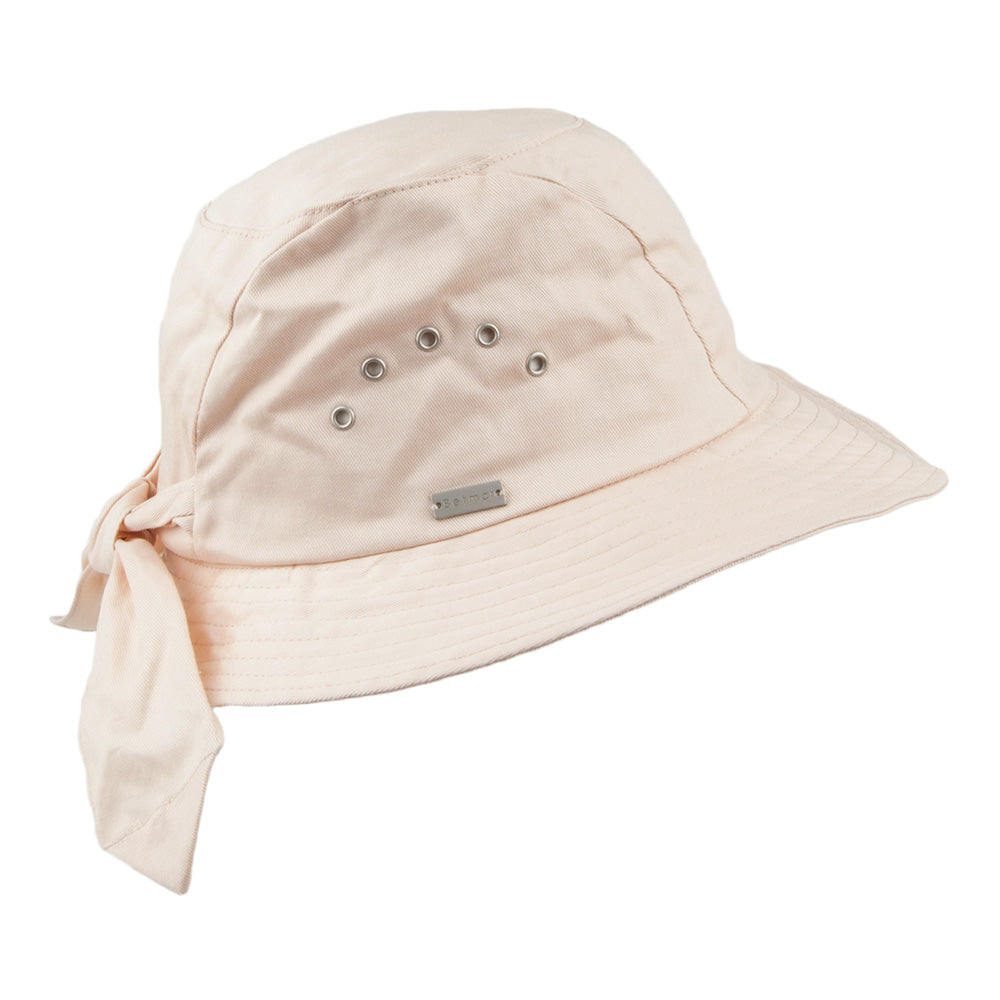 Betmar Hats Knotted Cloche - Sand