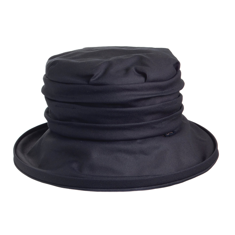 Olney Hats Annabel Waterproof Bucket Hat - Navy Blue