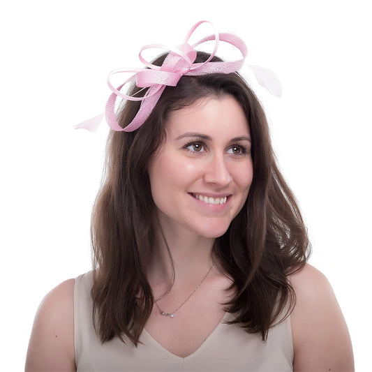 Jane Anne Designs Julie Fascinator - Pink