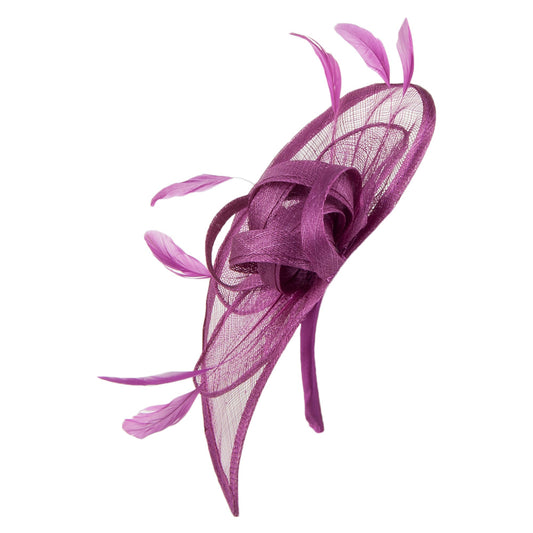 Jane Anne Designs Iris Fascinator - Magenta