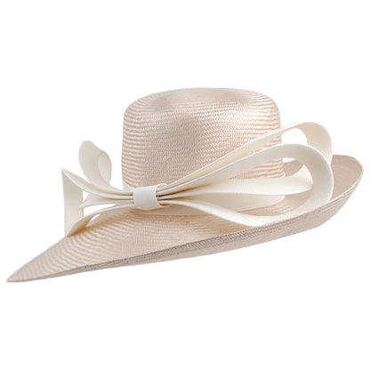 Whiteley Hats Ava Occasion Hat - Beige-Ivory