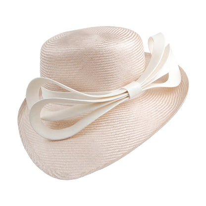 Whiteley Hats Ava Occasion Hat - Beige-Ivory