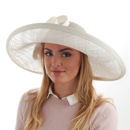 Whiteley Hats Veronica Wedding Hat - Pearl-Ivory