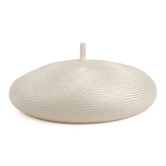 Whiteley Hats Audrey Straw Beret - Ivory