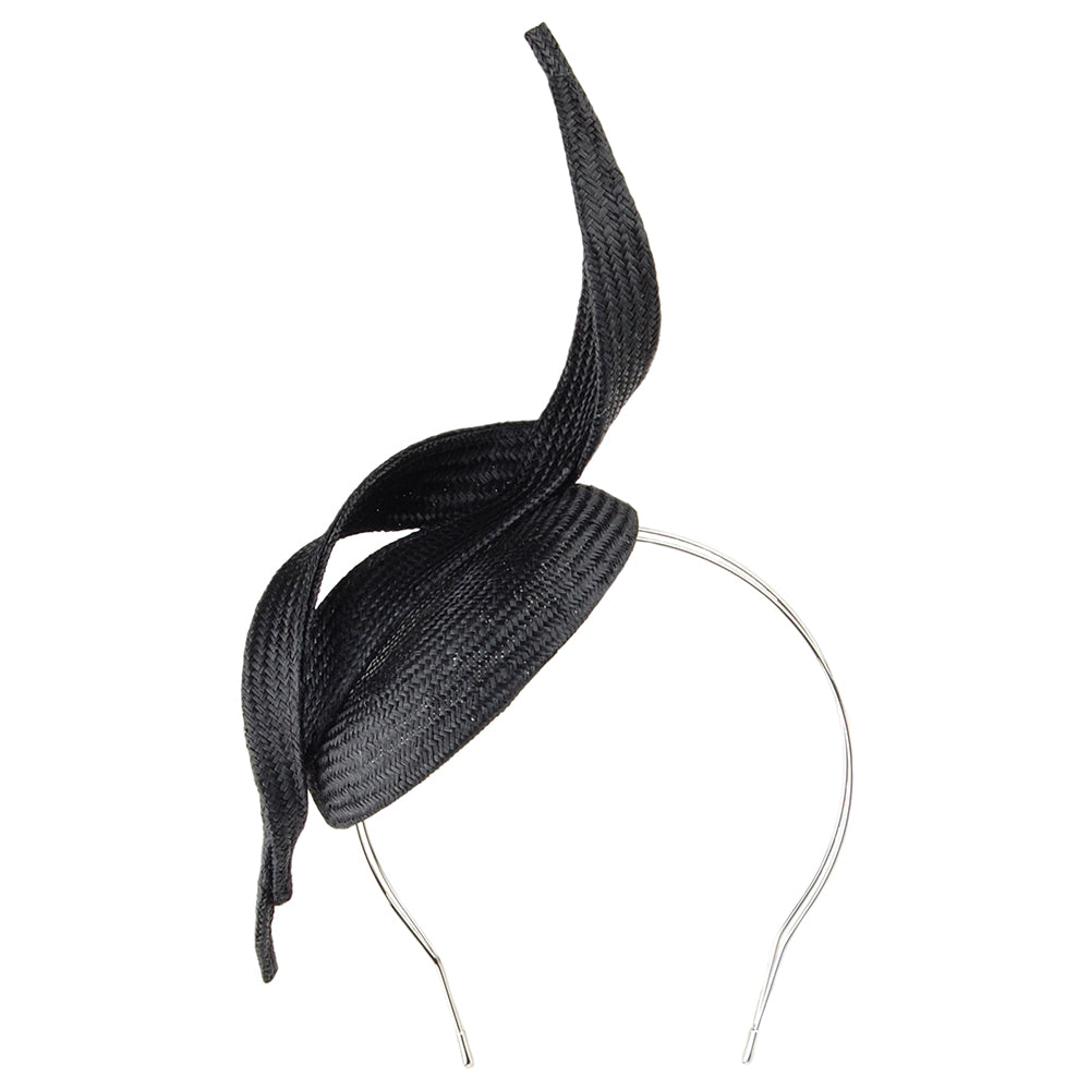Whiteley Hats Lulu Fascinator - Black