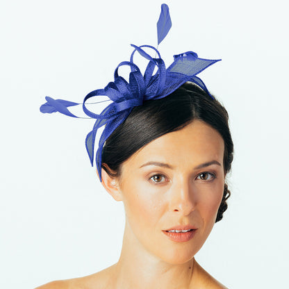 Failsworth Hats Jenaya II Fascinator - Blue