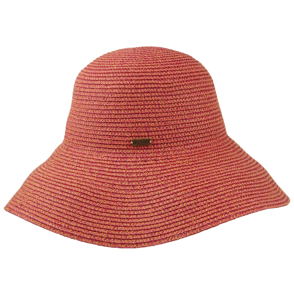Betmar Hats Gossamer Sun Hat - Red-Multi