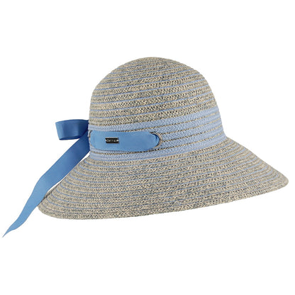 Betmar Hats Jasmine Sun Hat - Blue-Mix