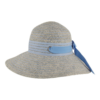 Betmar Hats Jasmine Sun Hat - Blue-Mix