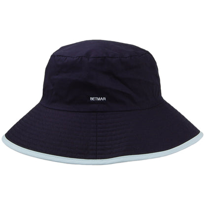 Betmar Hats Florence Reversible Sun Hat - Navy Multi