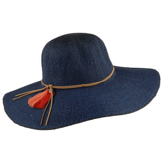 Barts Hats Alecan Wide Brim Floppy Sun Hat - Navy Blue