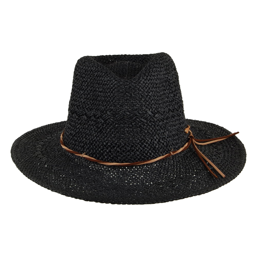 Barts Hats Arday Summer Fedora Hat - Black