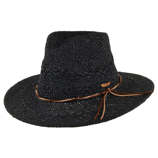 Barts Hats Arday Summer Fedora Hat - Black