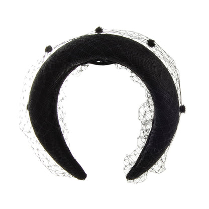 Failsworth Hats Rosalind Occasion Headband - Black