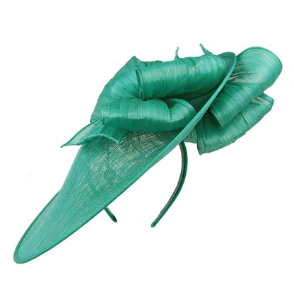 Failsworth Hats Portia Disc Fascinator - Emerald