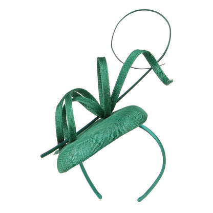Failsworth Hats Viola Pillbox Fascinator - Emerald