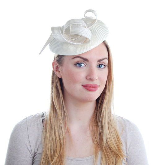 Failsworth Hats Genevieve Pillbox Hat - Ivory
