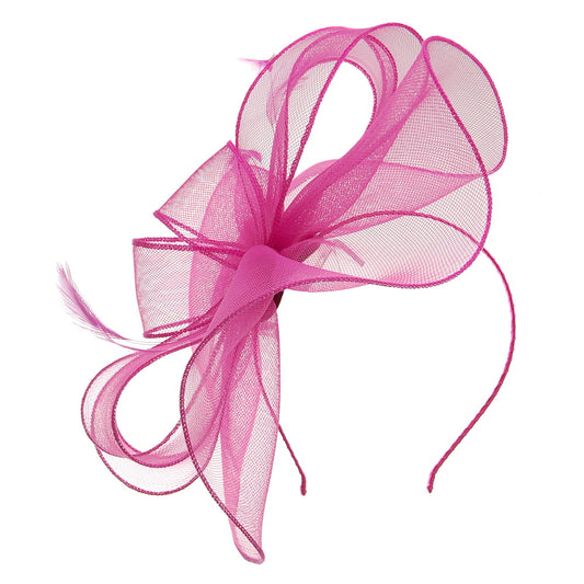 Jane Anne Designs Isadora Fascinator - Fuchsia