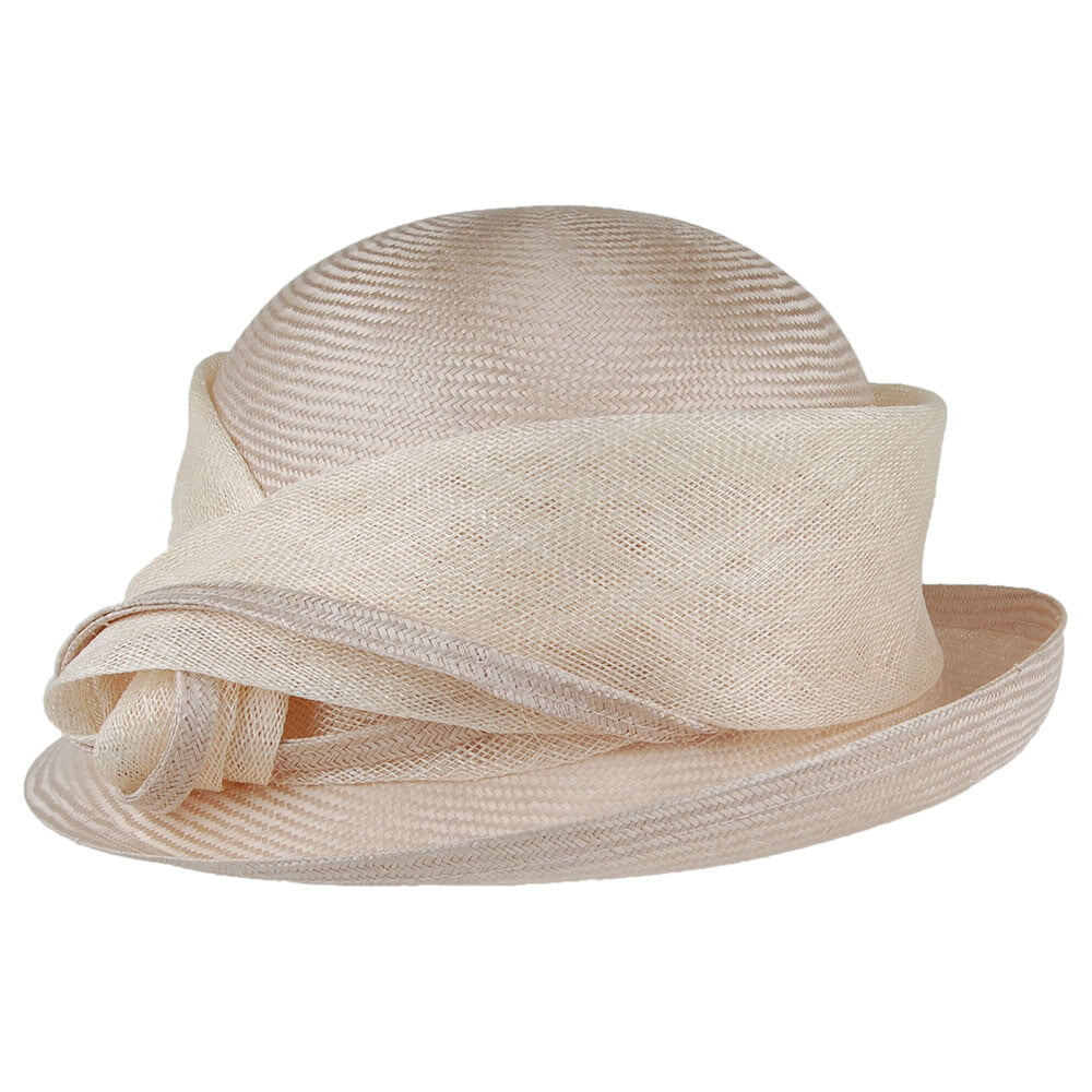 Whiteley Hats Molly Straw Cloche Hat - Oatmeal
