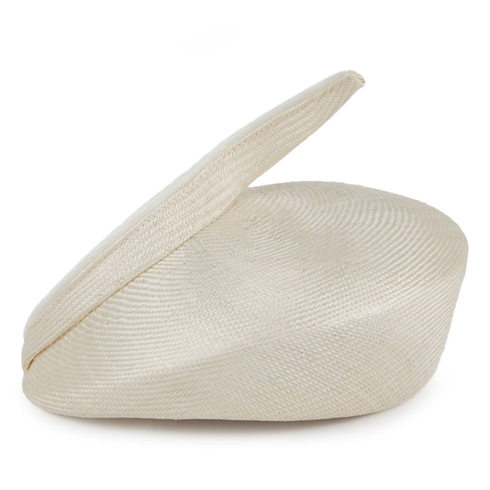 Whiteley Hats Luna Straw Pillbox Hat - Ivory