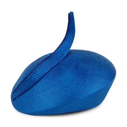 Whiteley Hats Luna Straw Pillbox Hat - Blue