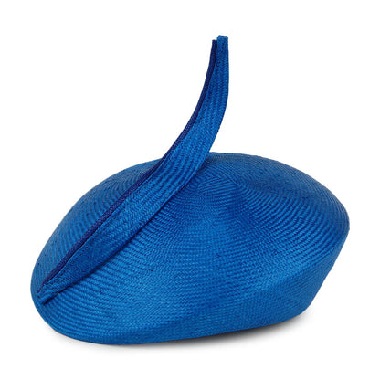 Whiteley Hats Luna Straw Pillbox Hat - Blue