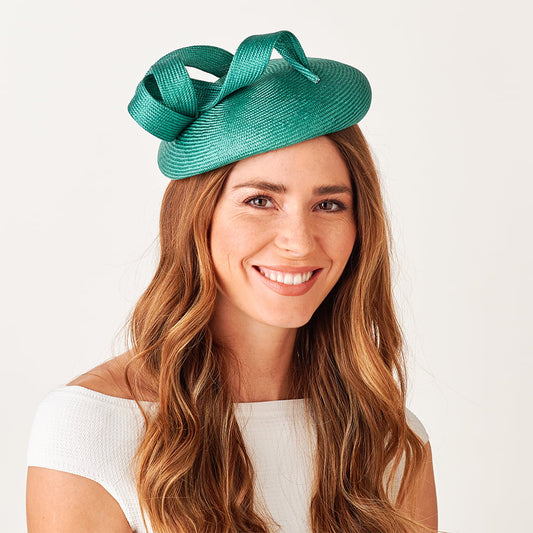 Failsworth Hats Genevieve Pillbox Hat - Jade