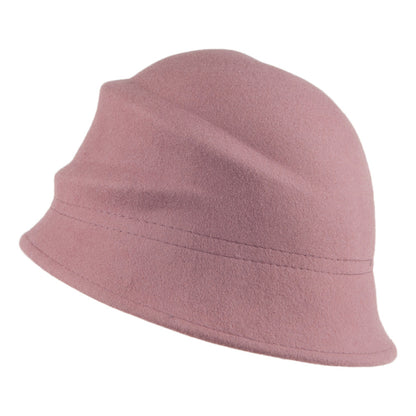 Betmar Hats Alexandrite Cloche - Blush