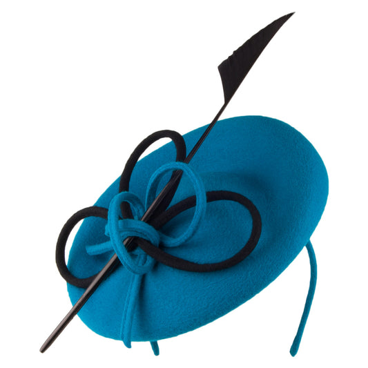 Whiteley Hats Arwyn Disc Fascinator - Teal