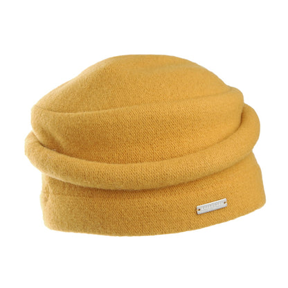 Seeberger Hats Soft Winter Cloche - Mustard
