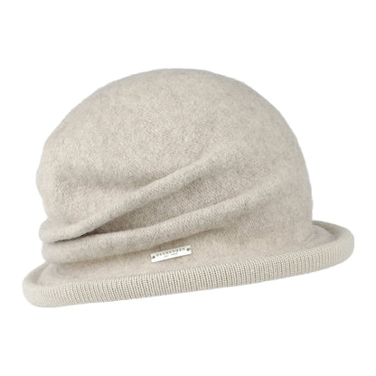 Seeberger Hats Wool Cloche - Sand