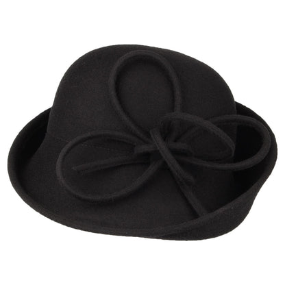 Whiteley Hats Caroline Cloche - Black