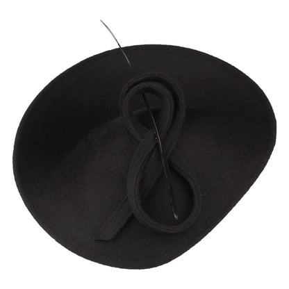 Whiteley Hats Athena Disc Fascinator - Black