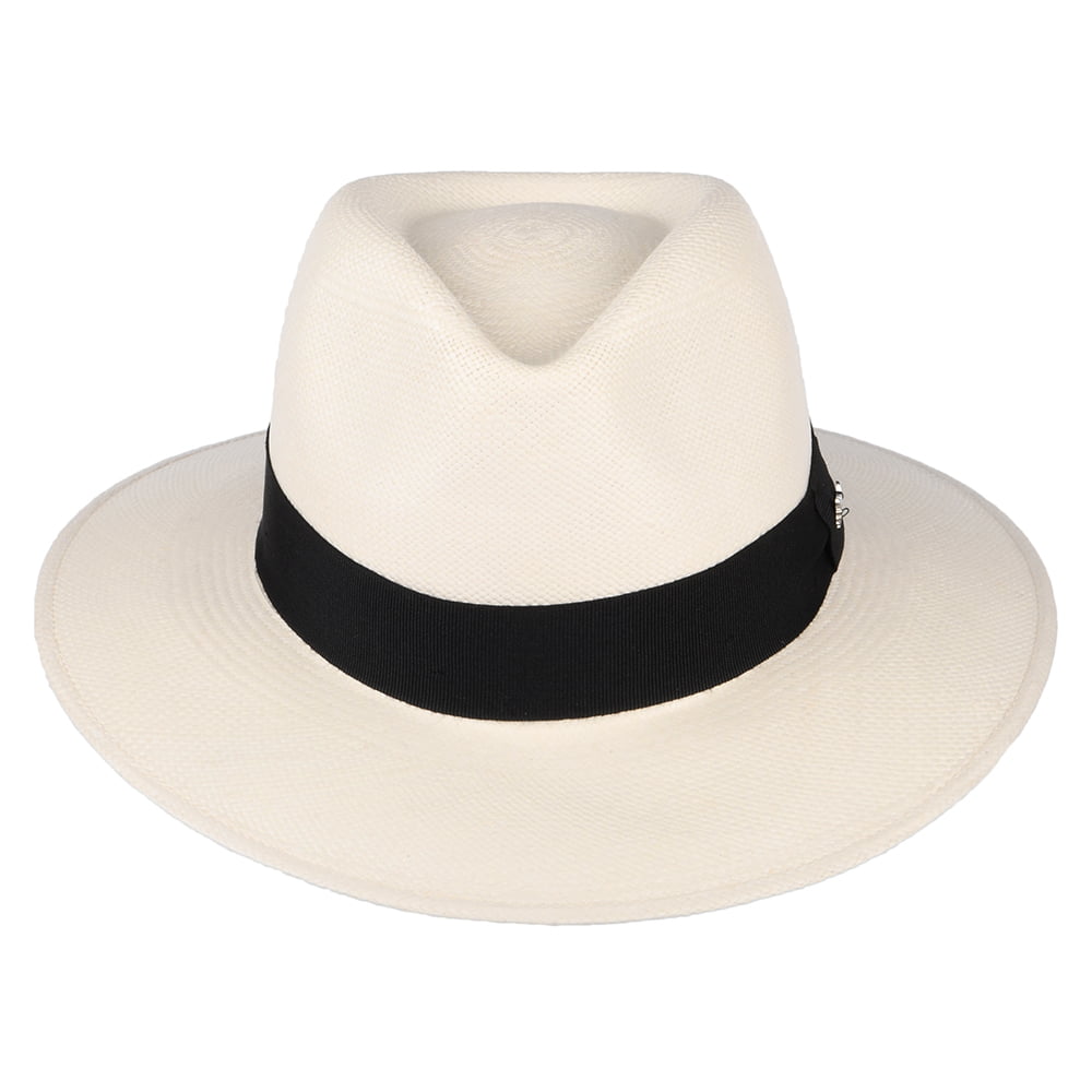 Whiteley Hats Hamilton Panama Fedora Hat - Natural
