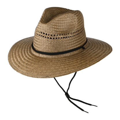 Dorfman Pacific Hats Palm Lifeguard Hat - Light Brown