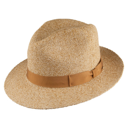 Bailey Hats Lerman Lite Straw Fedora - Tan