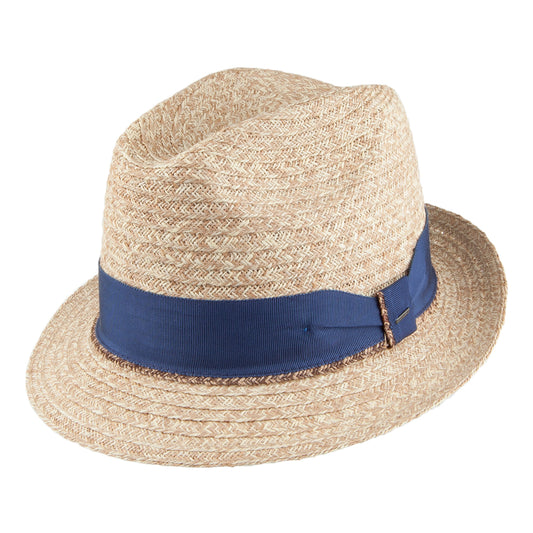 Bailey Hats Romeo Raffia Trilby Hat - Natural