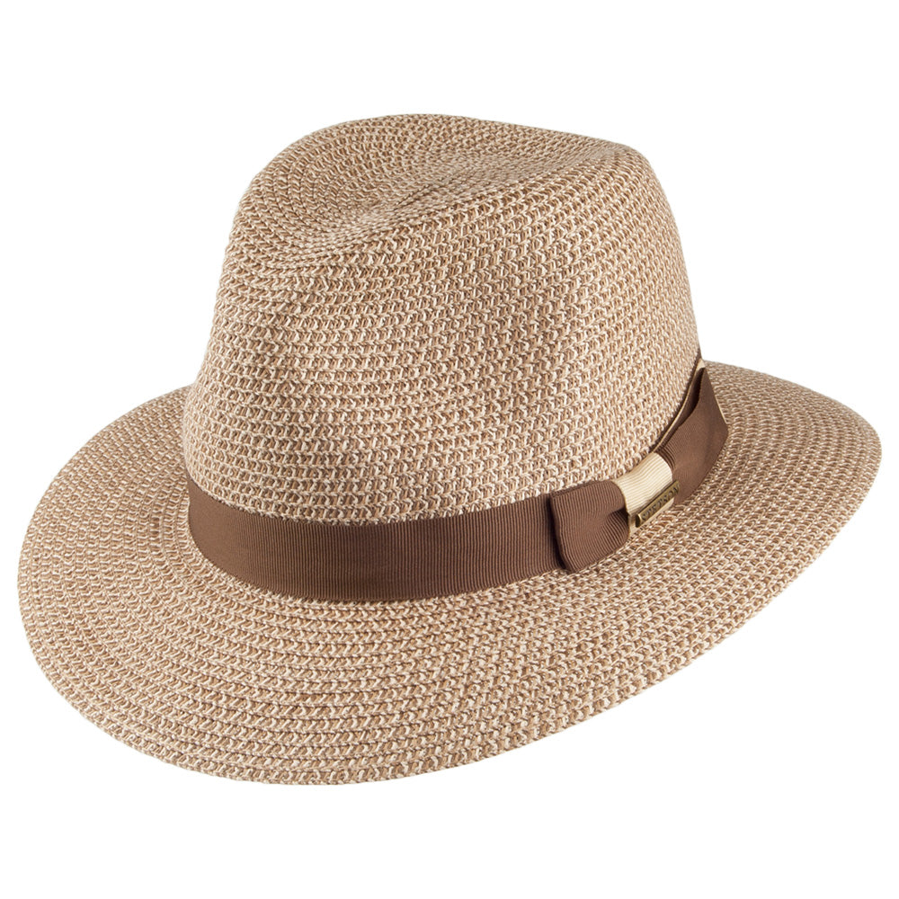 Stetson Hats Toyo Chelsea Fedora Hat - Natural